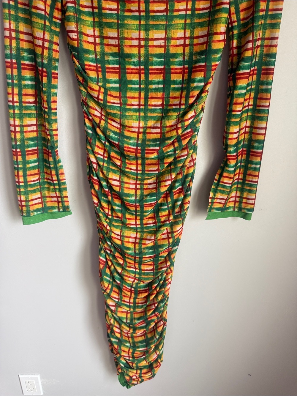 SIMON MILLER Azora printed jersey midi dress Small - Picture 10 of 12